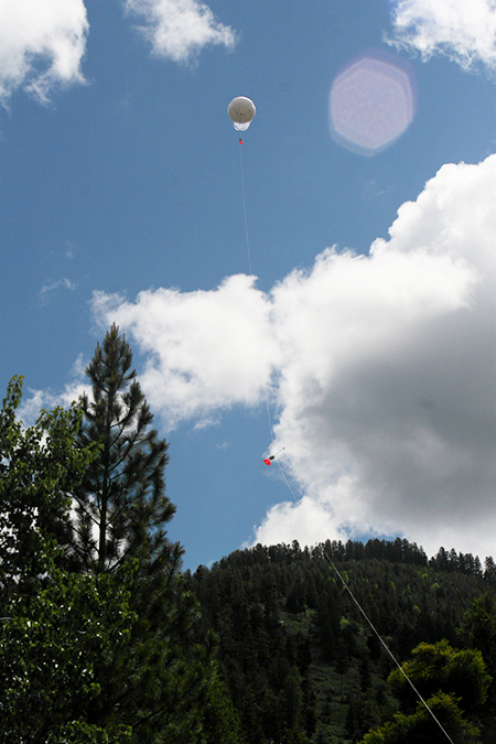 Tethersonde with 2 modules