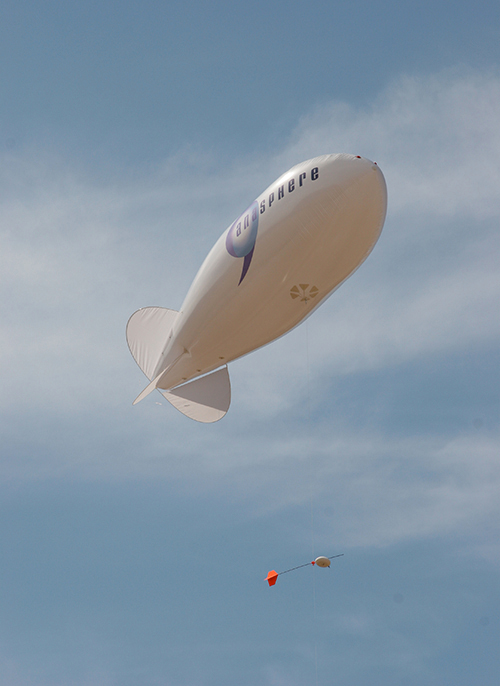 tethersonde system in flight